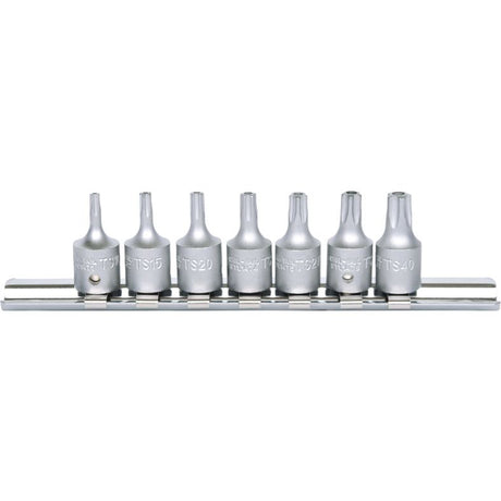 Bitshylssats Torx 1/4 KS TOOLS