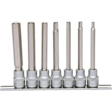 KS TOOL S 3/8" bit hylssats insex lång 7-delars KS911.1560
