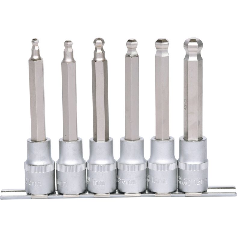 KS TOOLS 1/2" bit hylssats insex 6-delars KS911.1650