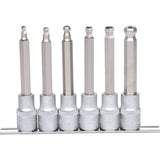 KS TOOLS 1/2" bit hylssats insex 6-delars KS911.1650