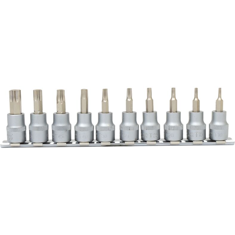 KS TOOLS 3/8" Torx bit-hylssats 10-delars T10-T55. KS911.3935