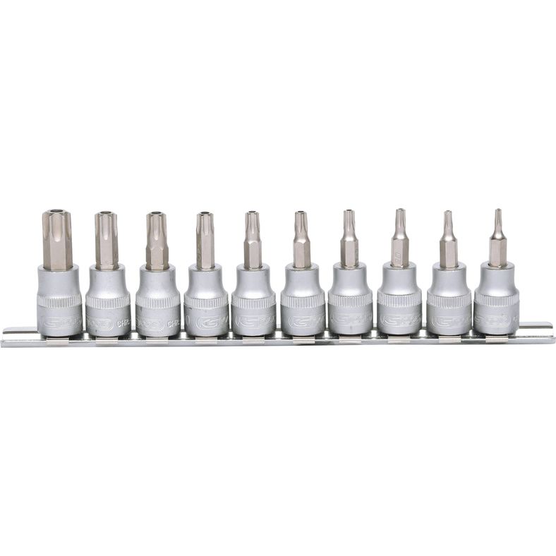 KS TOOLS 3/8" bit-hylssats 10-delars TB10-TB55 med stjärnhål. KS911.3940