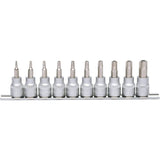 KS TOOLS 3/8" bit-hylssats 10-delars TB10-TB55 med stjärnhål. KS911.3940