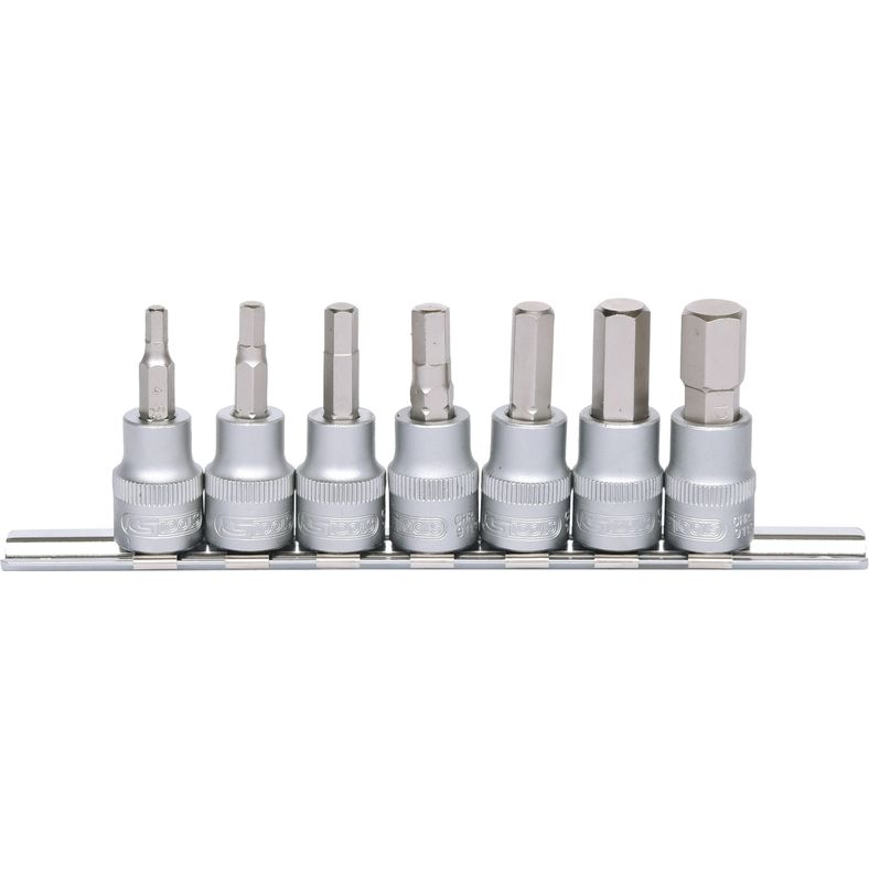 KS TOOLS 3/8" bit hylssats insex 7-delars KS911.3945
