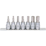 KS TOOLS 3/8" bit hylssats insex 7-delars KS911.3945
