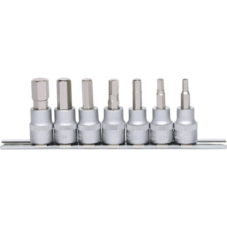 KS TOOLS 3/8" bit hylssats insex 7-delars KS911.3945