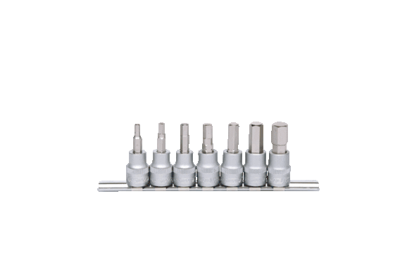 KS TOOLS 3/8" bit hylssats insex 7-delars KS911.3945