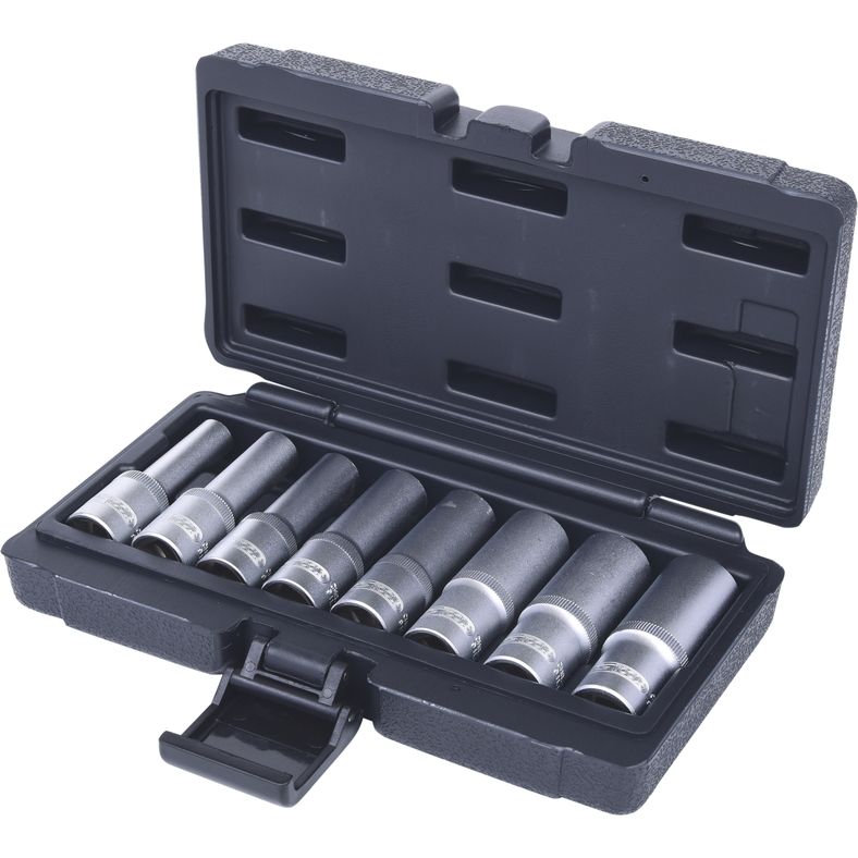 KS TOOLS 1/2" TX-E hylssats, lång 8-delars.E10-E24. KS911.4420