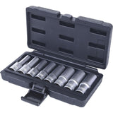 KS TOOLS 1/2" TX-E hylssats, lång 8-delars.E10-E24. KS911.4420