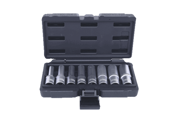 KS TOOLS 1/2" TX-E hylssats, lång 8-delars.E10-E24. KS911.4420