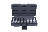 KS TOOLS 1/2" TX-E hylssats, lång 8-delars.E10-E24. KS911.4420