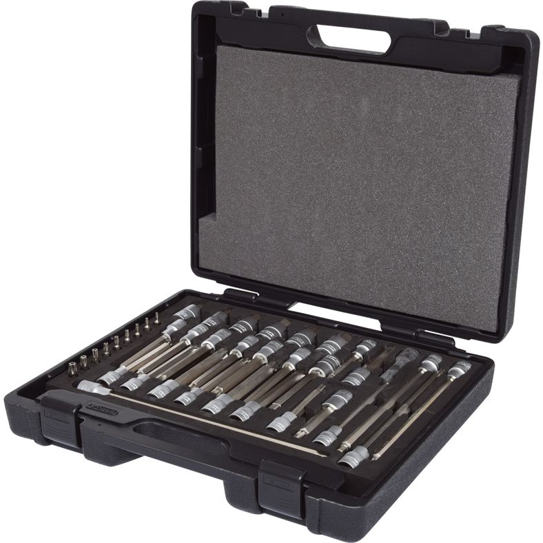 KS TOOLS Bitshylssats 1/4, 3/8