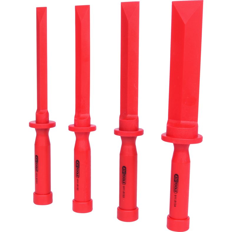 KS TOOLS Skonmejselsats 4 delar