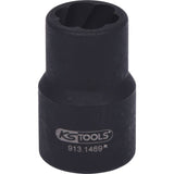 KS TOOLS 1/2" spiralprofil krafthylsa, 12mm