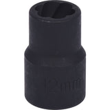 KS TOOLS 1/2" spiralprofil krafthylsa, 12mm