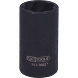 KS TOOLS 3/8" spiralprofil krafthylsa, 12mm