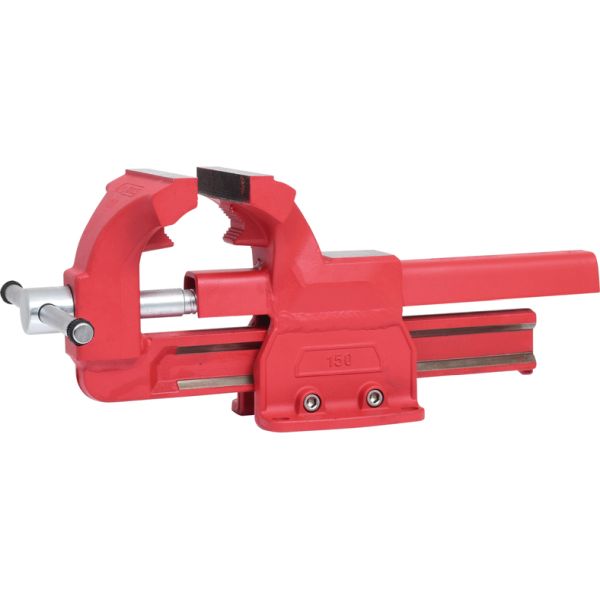 KS TOOLS Skruvstock utan rundtallrik, 150 mm