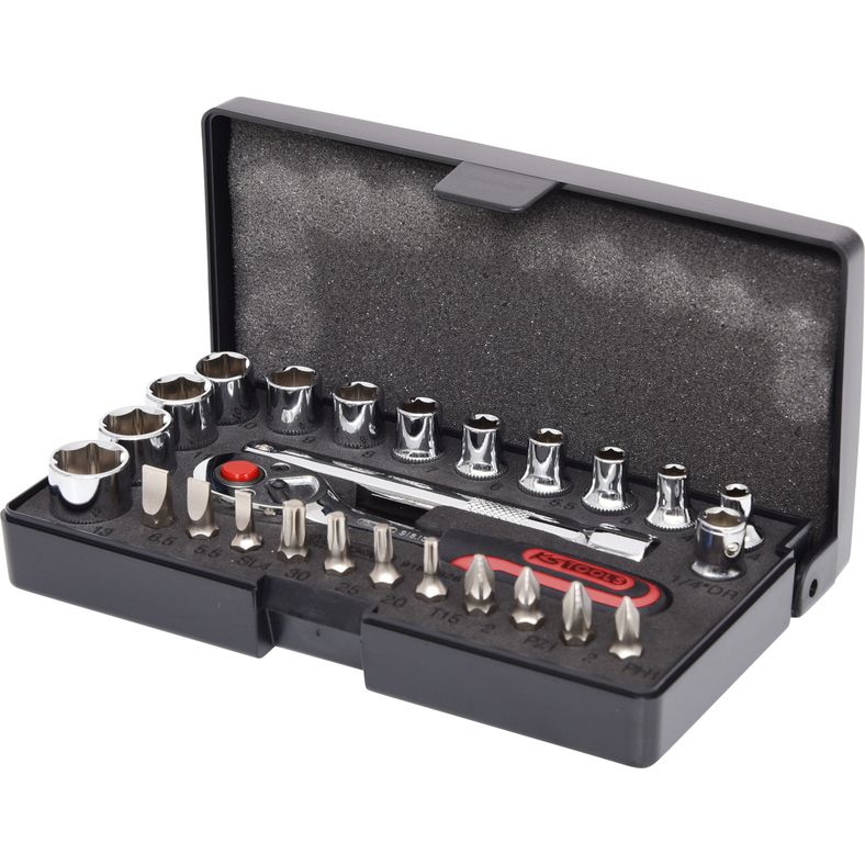 KS TOOLS Hylsnyckelsats 1/4 KS TOOLS