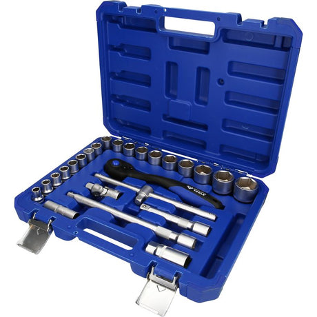 Brilliant Tools 6-kantshylssats 1/2" – 25 delar