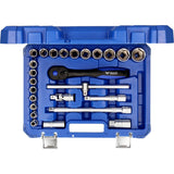Brilliant Tools 6-kantshylssats 1/2" – 25 delar