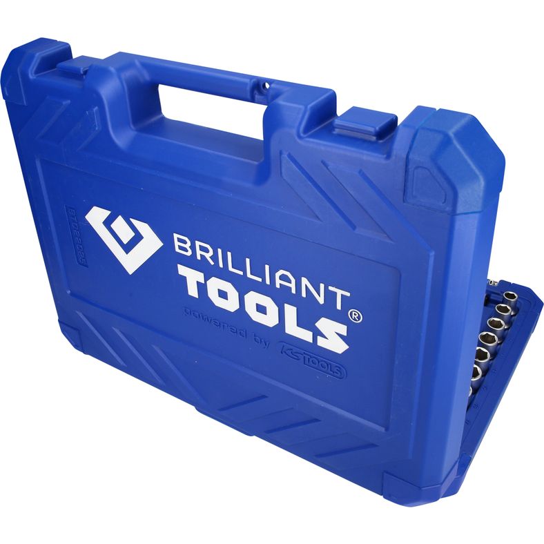 Brilliant Tools 6-kantshylssats 1/2" – 25 delar