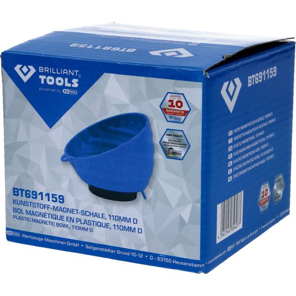 KS Tools Magnettråg BT691165 – 150 mm Rostfritt Stål