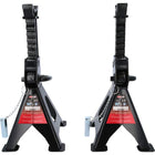 KS Tools Stödbock 3 ton - Justerbar pallbock i stål med snabbjustering (295-425 mm)