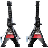 KS Tools Stödbock 3 ton - Justerbar pallbock i stål med snabbjustering (295-425 mm)