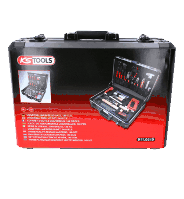KS TOOLS UNIVERSAL VERKTYGSSATS 149-DELAR