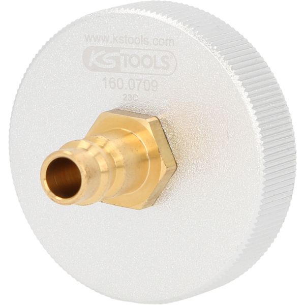 KS TOOLS Avluftningsrör-bajonett-adapter B 35 för bromsavluftning