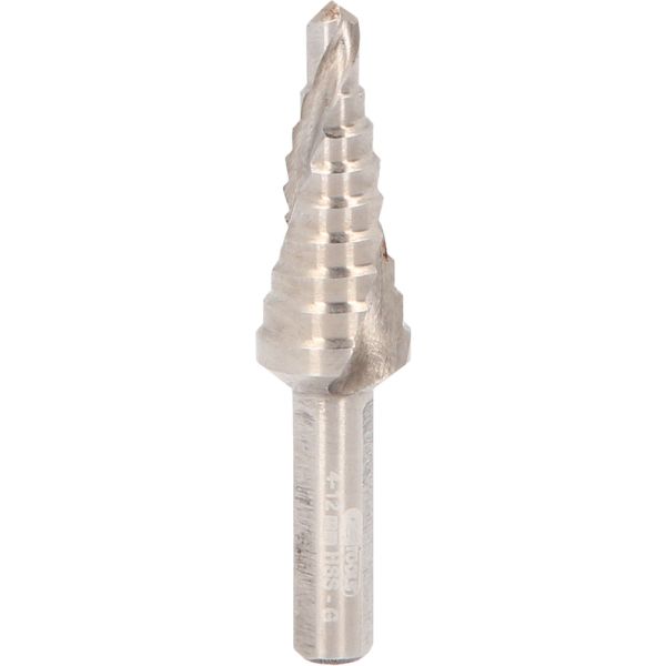 KS TOOLS HSS-stegborr extra kort,Ø 4-12mm, 9 steg