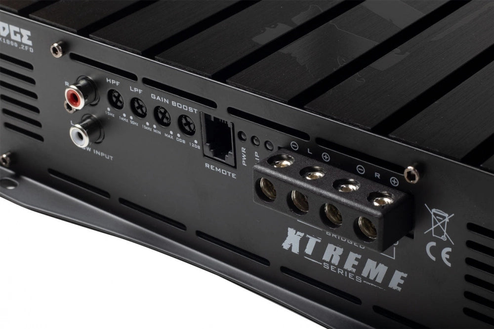 EDGE EDX1800.2FD-E0, strömstarkt tvåkanalssteg