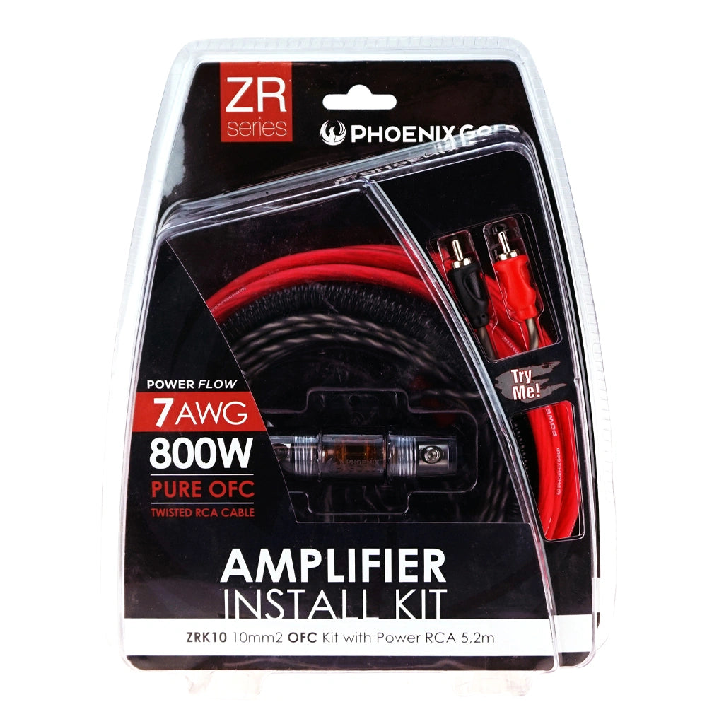 Phoenix Gold ZRK10, 10mm2 100% koppar kabelkit