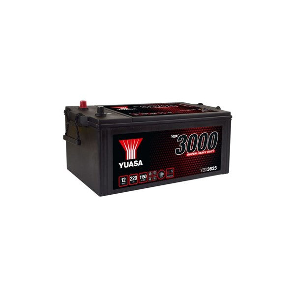 Lastbilsbatteri, Universal 12V Yuasa YBX3625