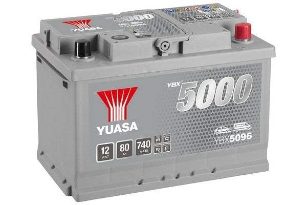 Yuasa Silver Högprestanda Batteri 12V 80Ah 740A