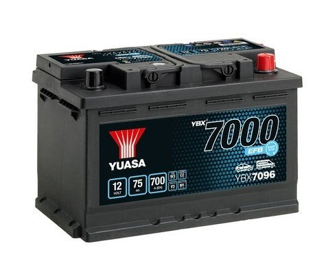 Yuasa EFB Start Stop Batteri 12V 75Ah 700A