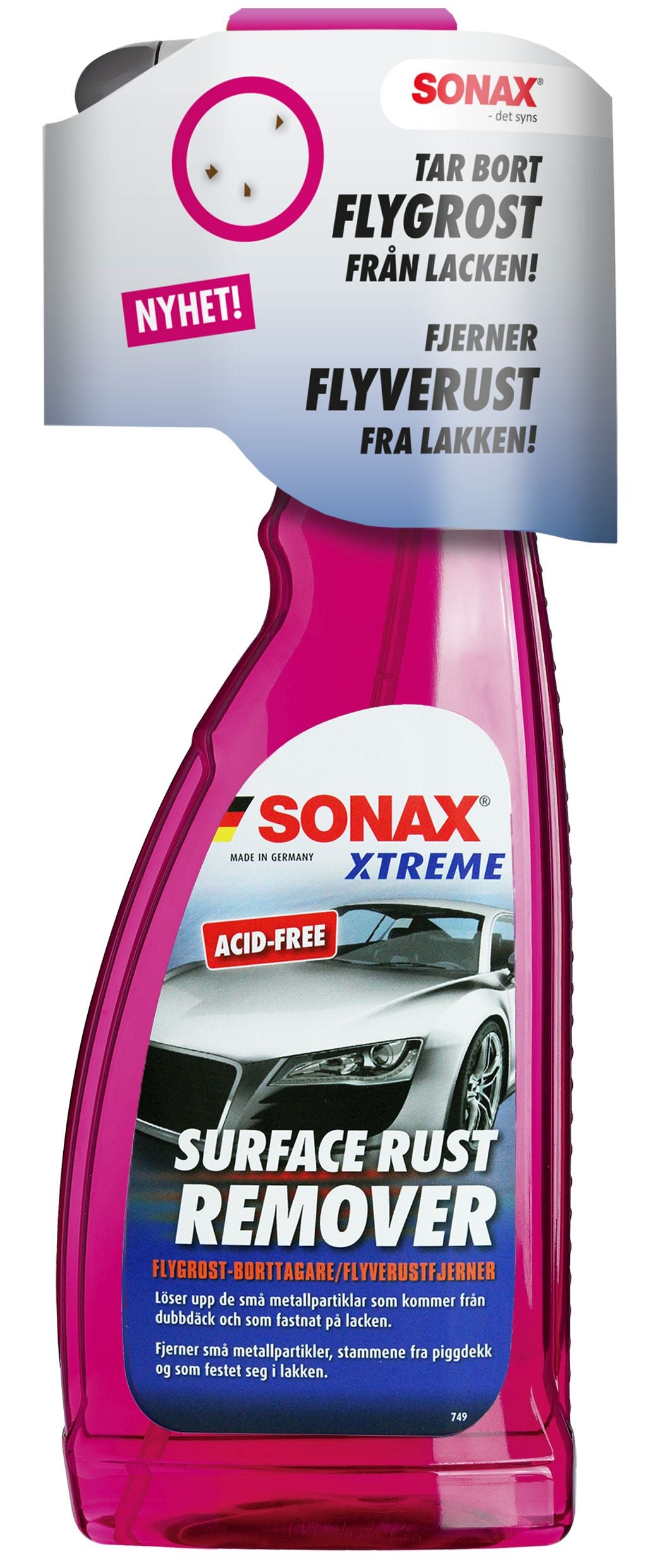 Sonax Xtreme Surface Rust Remover 750ml