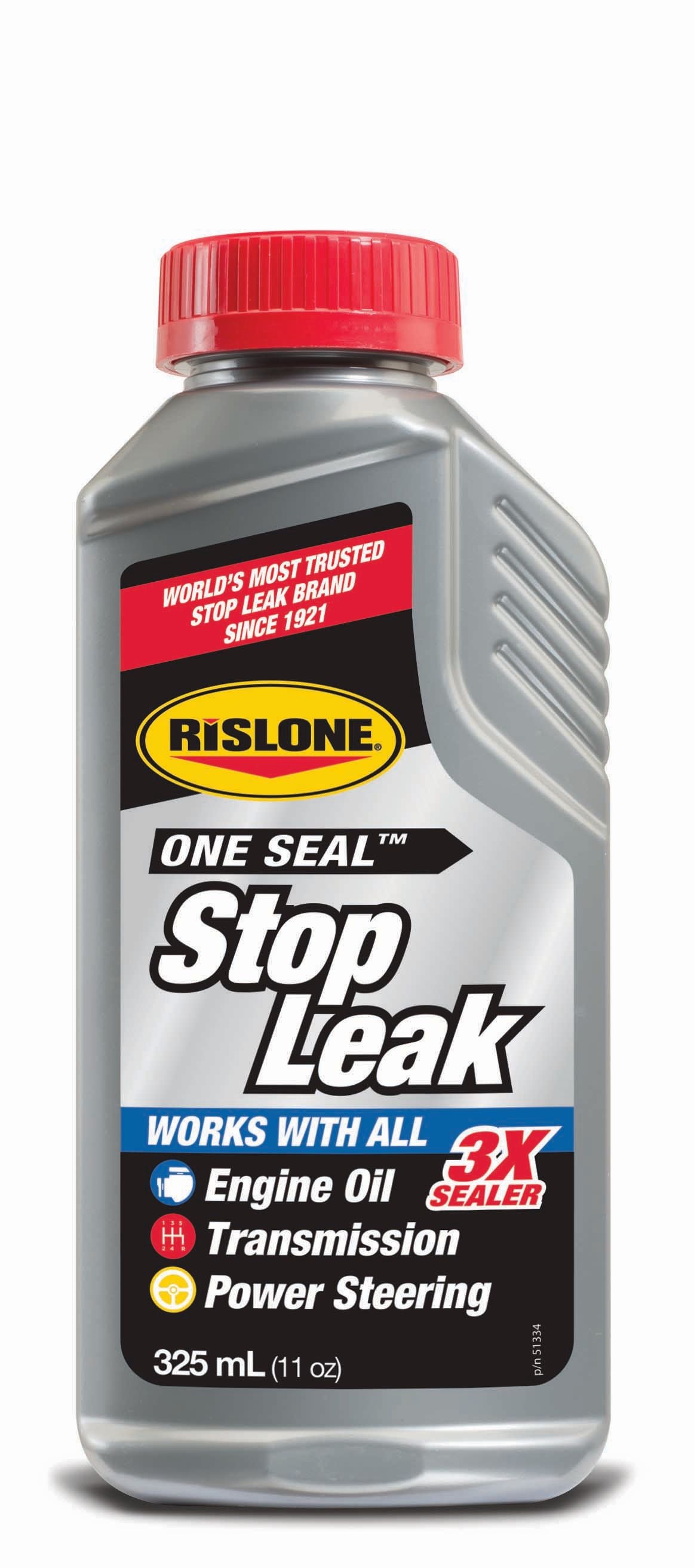 RISLONE One Seal Stop Leak 3x – Packningsrekonditionerare för Motor, Transmission & Styrservo - 325 ml