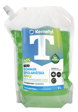 Kemetyl Färdigblandad sommarspolarvätska äpple - 3L