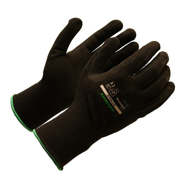 MONTAGEHANDSKE NITRIL SANDY FINISH STL S/7