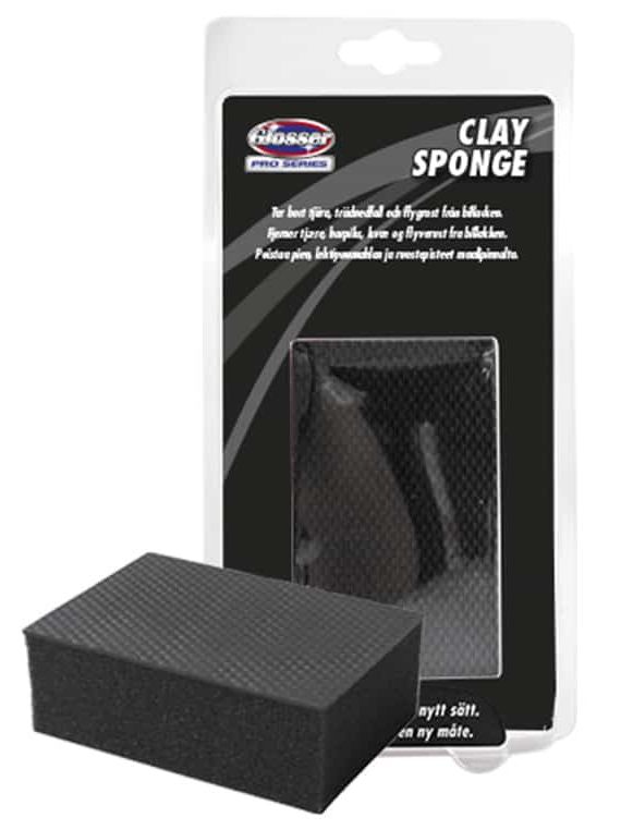Glosser Pro Clay Sponge – Effektiv specialrengöring för lack med lång livslängd