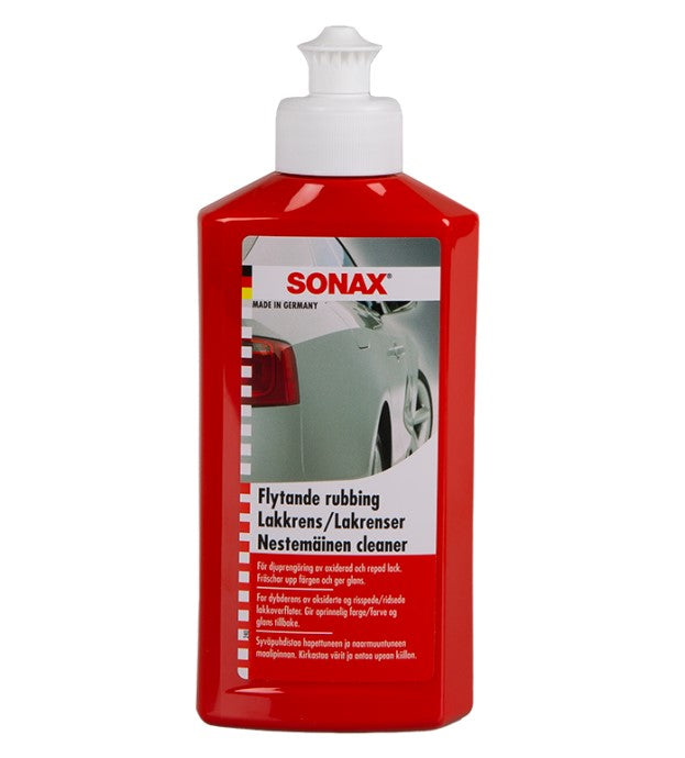 Sonax Flytande Rubbing – Effektiv djuprengöring för oxiderade och matta lackytor - 250 ml