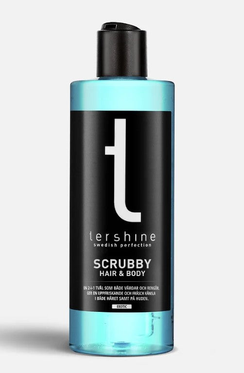 Tershine Scrubby Hårschampo & Duschtv 500ml Bilschampo