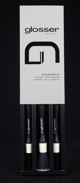 Glosser Detailing Brush Kit 3 st