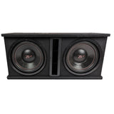 B2 Audio DVPE212, 2x12 tums baslåda med Tershine Purify S+