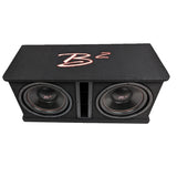 B2 Audio DVPE212, 2x12 tums baslåda med Tershine Purify S+