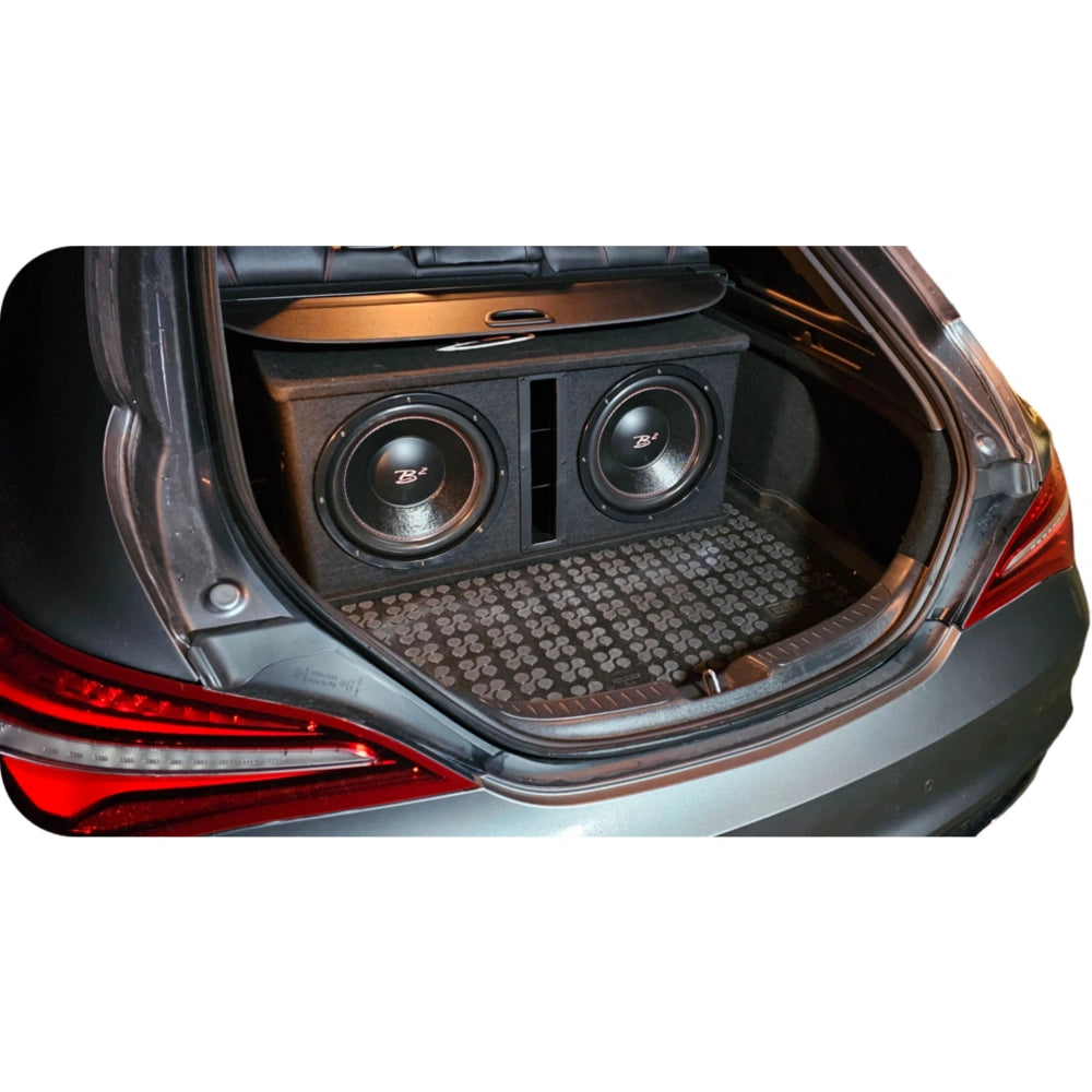 B2 Audio DVPE212, 2x12 tums baslåda med Tershine Purify S+