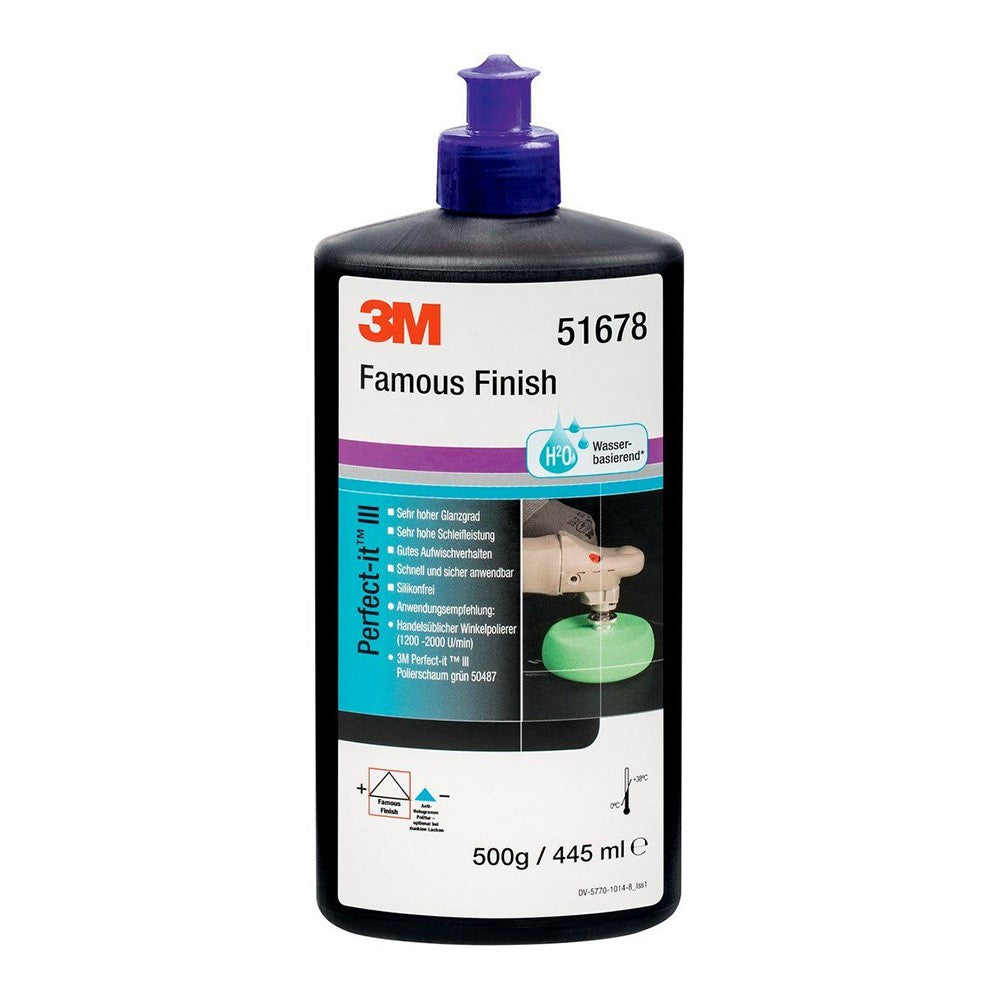 3M Perfect-It Famous Finish Polermedel - 500 ml