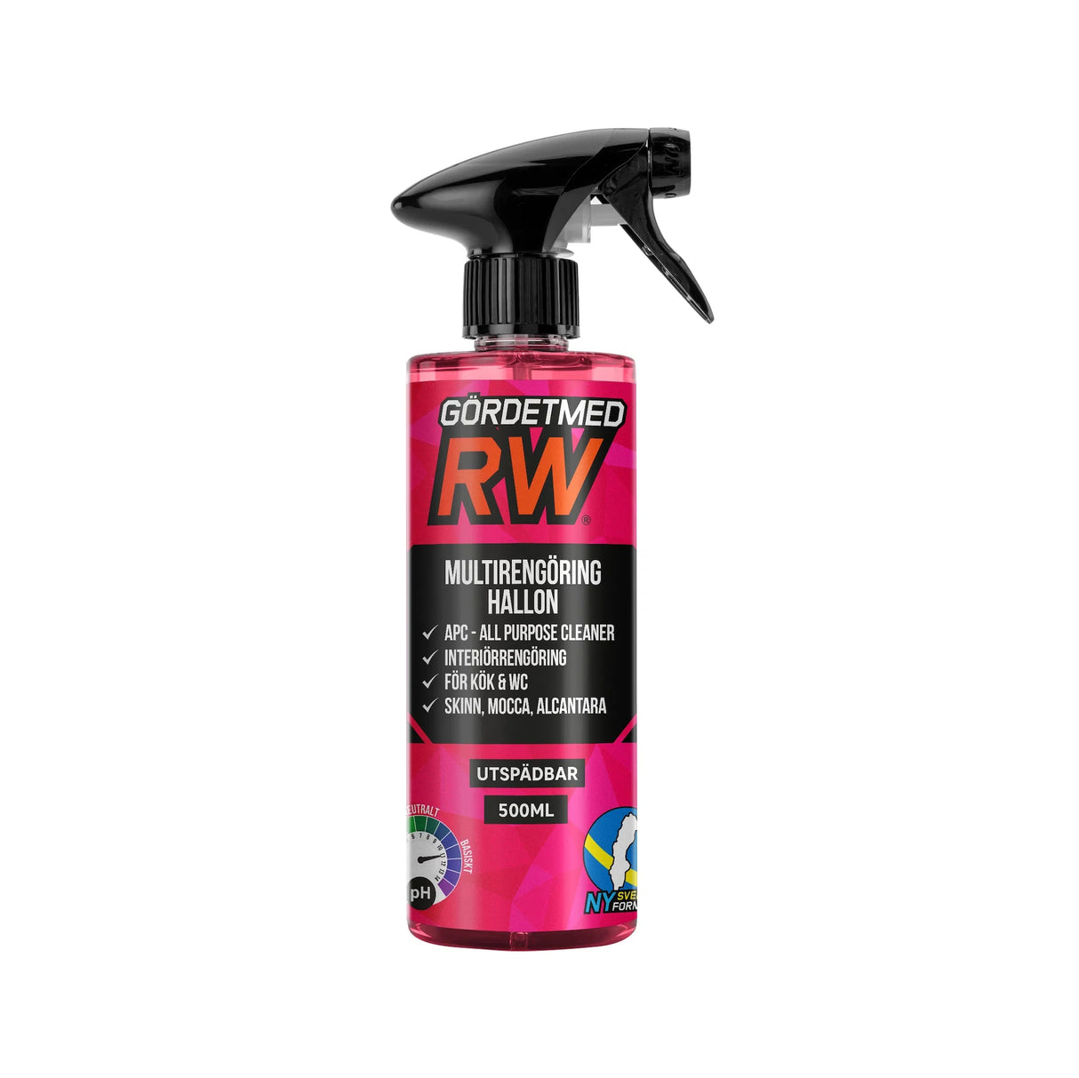 GörDetMedRW Multirengöring Hallon – Superkoncentrat 500 ml
