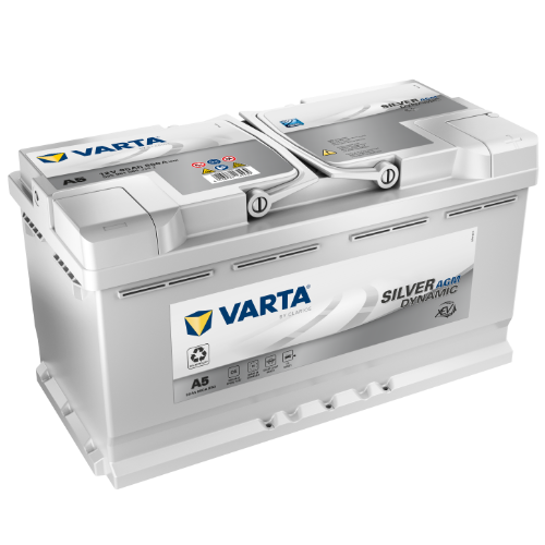 VARTA Bilbatteri SILVER Dynamic xEV AGM Start-Stop 12V 95 ah 850 A